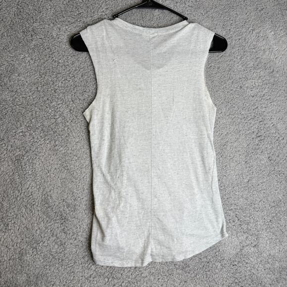 Mary Jane Tank Top Womens Small Gray Owl Print Festival Summer - Picture 8 of 11